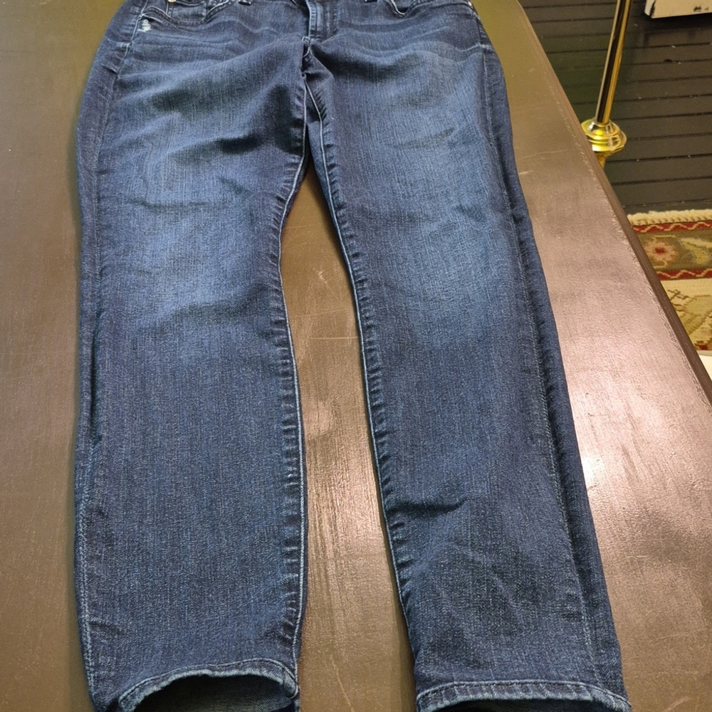 Seven For All Mankind Womens Skinny Jeans Sz.29".(#1585) Med Wash. - Picture 3 of 15